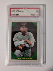 1960 Fleer Paul Derringer #43 PSA 7 Card