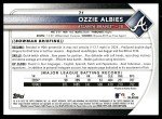 Ozzie Albies 2025 Bowman Baseball Card #71