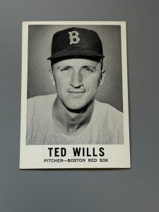1960 Leaf Baseball Card #56 Ted Wills