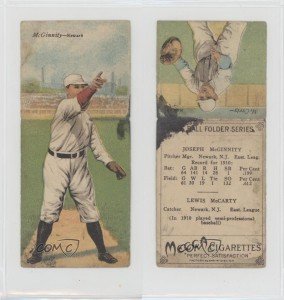 1911 Mecca T201 Joe McGinnity & Lew McCarty
