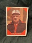1960 Fleer John McGraw #66 Sport Card