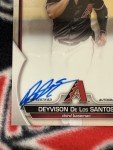 2023 Bowman Chrome Deyvison De Los Santos Auto
