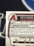 2023 Bowman Chrome Deyvison De Los Santos Auto