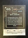 2025 Bowman Drake Baldwin Top 100 Atlanta Braves