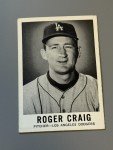 1960 Leaf Baseball Card #8 Roger Craig