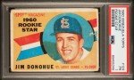 1960 Venezuela Topps Jim Donohue Rookie Card #124