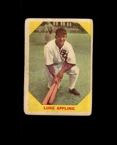1960 Fleer Luke Appling Baseball Card #27