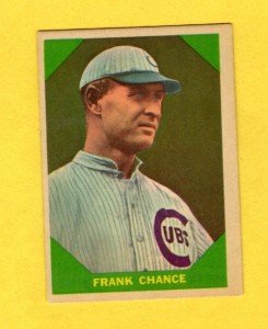 1960 Fleer Frank Chance #50 Chicago Cubs Card