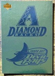 1996 Upper Deck Diamondbacks & Devil Rays Cards