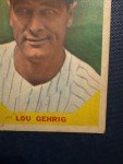 1960 Fleer Lou Gehrig Baseball Card #28