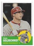 2012 Topps Heritage Paul Goldschmidt Card