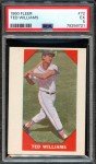 1960 Fleer Ted Williams #72 Sports Card