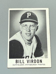 1960 Leaf Baseball Card #40 Bill Virdon