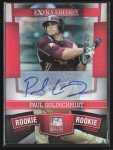 Paul Goldschmidt 2010 Donruss Elite Auto /820