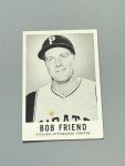 1960 Leaf Baseball Card #53 Bob Friend
