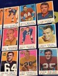 1959-1960 Topps & Fleer Football Card Lot