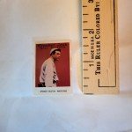 1993 Cracker Jack Tris Speaker Baseball Mini Card