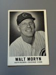 1960 Leaf Baseball Card #17 Walt Moryn