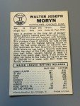 1960 Leaf Baseball Card #17 Walt Moryn