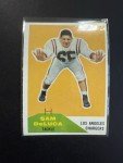 1960 Fleer Football 8 Card Collection