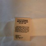 1993 Cracker Jack Tris Speaker Baseball Mini Card