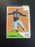 1960 Fleer Football 8 Card Collection