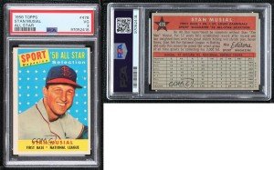 1958 Topps Stan Musial All-Star Sport Card #476