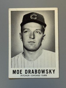 1960 Leaf Baseball Moe Drabowsky Card #68