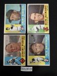 1960 Topps Baseball Cards 201-400 - You Choose