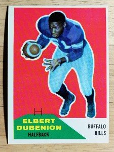 Elbert Dubenion 1960 Fleer Rookie Card #17