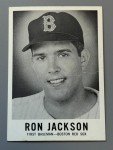 1960 Leaf Baseball Card #29 Ron Jackson