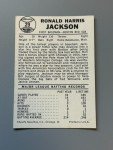 1960 Leaf Baseball Card #29 Ron Jackson