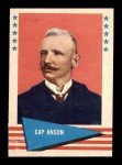 1961 Fleer Cap Anson Baseball Card #4
