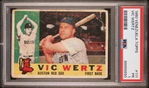 1960 Venezuelan Topps Vic Wertz #111 Card
