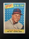 1958 Topps Stan Musial All Star Card #476