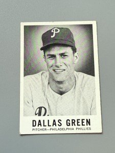 1960 Leaf Baseball Card #52 Dallas Green