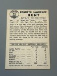 1960 Leaf Ken Hunt Baseball Card #33