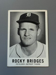 1960 Leaf Baseball Card #31 Rocky Bridges