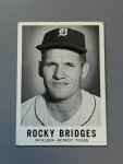 1960 Leaf Baseball Card #31 Rocky Bridges