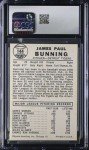 1960 Leaf Jim Bunning Sports Card #144