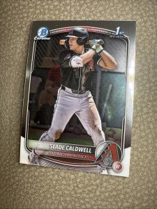 2025 Bowman Baseball Chrome Slade Caldwell #BCP-23