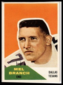 1960 Fleer Mel Branch Baseball Card #100