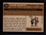 1960 Topps Venezuelan Leo Kiely Card #94
