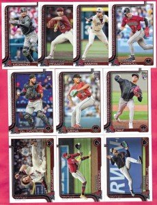 2025 Topps Arizona Diamondbacks Team Set - 15 Cards