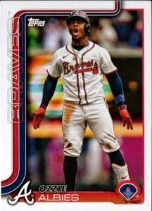 2025 Topps Atlanta Braves MLB Team Card Set