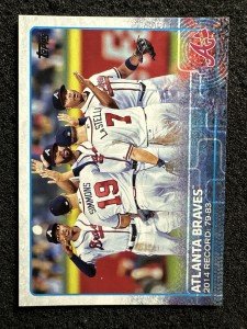 Atlanta Braves Team Card #64 - 2015 Topps