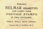 1911 Helmar T332 Baseball Stamp Empty Envelope