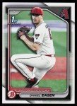 2024 Bowman Draft Daniel Eagen #BD-53 Baseball Card