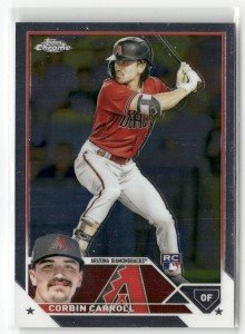 2023 Topps Chrome Corbin Carroll RC Card