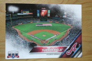 2016 Topps Atlanta Braves Turner Field Baseball Card